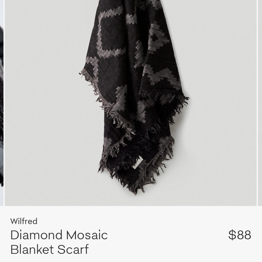 Wilfred diamond mosaic scarf